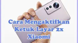 Cara Mengaktifkan Ketuk Layar 2 Kali HP Xiaomi 4X, 4A, A2 Lite, Redmi 5A, Redmi 2, Redmi Note 3