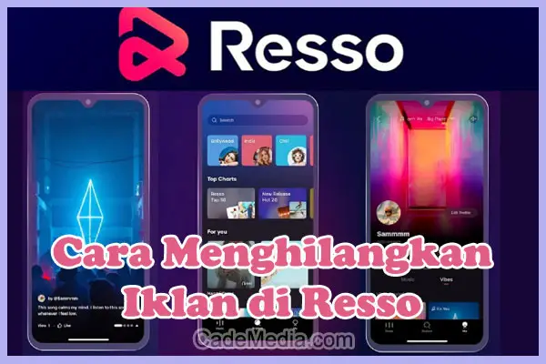 Cara Menghilangkan Iklan di Resso