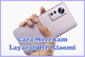 Cara Merekam Layar (Screen Recording) di HP Xiaomi Redmi A1, 4A, 3s, 10, Note 2 Pro, Note 3 Pro