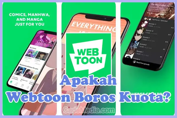 Apakah Webtoon Boros Kuota Internet?