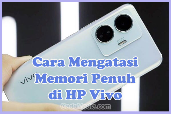 Cara Mengatasi Memori Penuh di HP Vivo Y12, Y71, Y12S, Y91, Y15, Y81