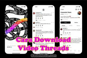 Cara Download Video di Threads