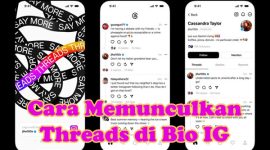 Cara Memunculkan/Menampilkan Threads di Bio Instagram