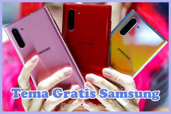 Cara Mendownload Tema Gratis di HP Samsung A02, A10, J2, A3, A10S, A11