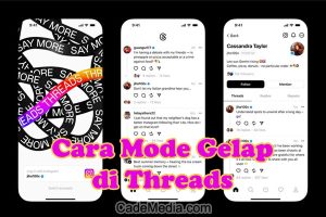 Cara Membuat Mode Gelap (Dark Mode) di Threads untuk Android dan iOS (iPhone)