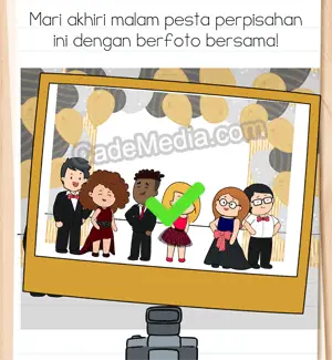 Kunci Jawaban Brain Test 2 Pesta Perpisahan Sekolah Level 20