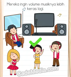 Kunci Jawaban Brain Test 2 Pesta Perpisahan Sekolah Level 9