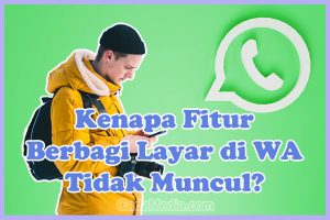 Penyebab Kenapa Fitur Berbagi Layar (Share Screen) di WhatsApp Tidak Muncul dan Cara Mengatasinya