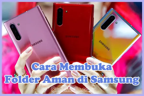 Cara Membuka Folder Aman di HP Samsung A13, A14, A03S, A12, A22, A04, A10S