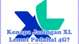 Penyebab Kenapa Jaringan XL Lemot Padahal 4G dan solusi Cara Mengatasinya