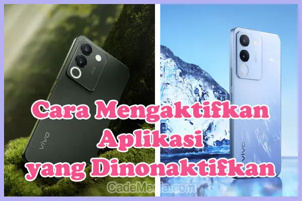 Cara Mengaktifkan Aplikasi yang Dinonaktifkan di HP Vivo