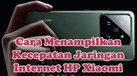 Cara Menampilkan Kecepatan Jaringan Internet di HP Xiaomi Redmi Note 8, 9A, 9, MI A1